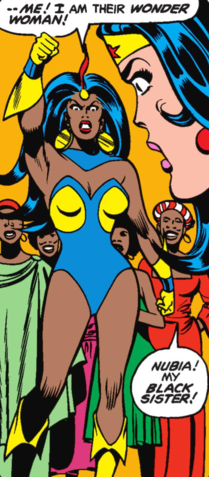 Nubia, la jumelle de Wonder Woman qui refait surface