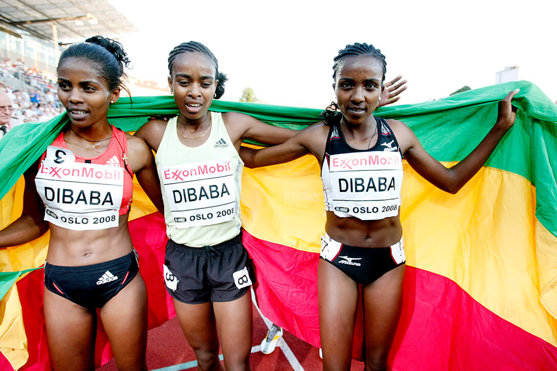 Les soeurs Dibaba