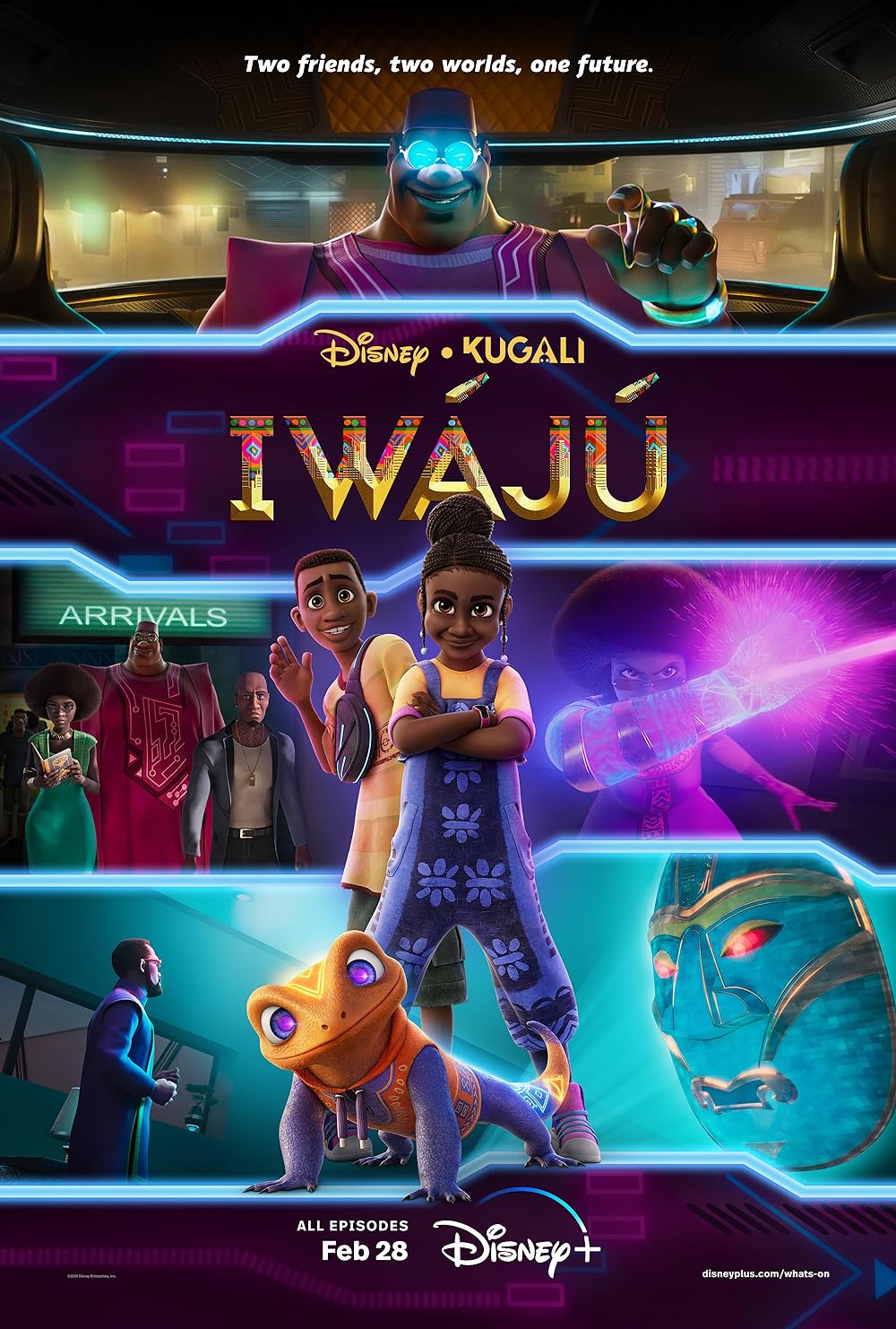 Iwájú : la révolution de l'animation afro-futuriste débarque sur Disney+
