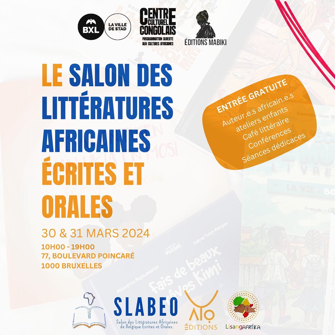 SLABEO 2024 : un week-end dédié aux Littératures Afro à Bruxelles