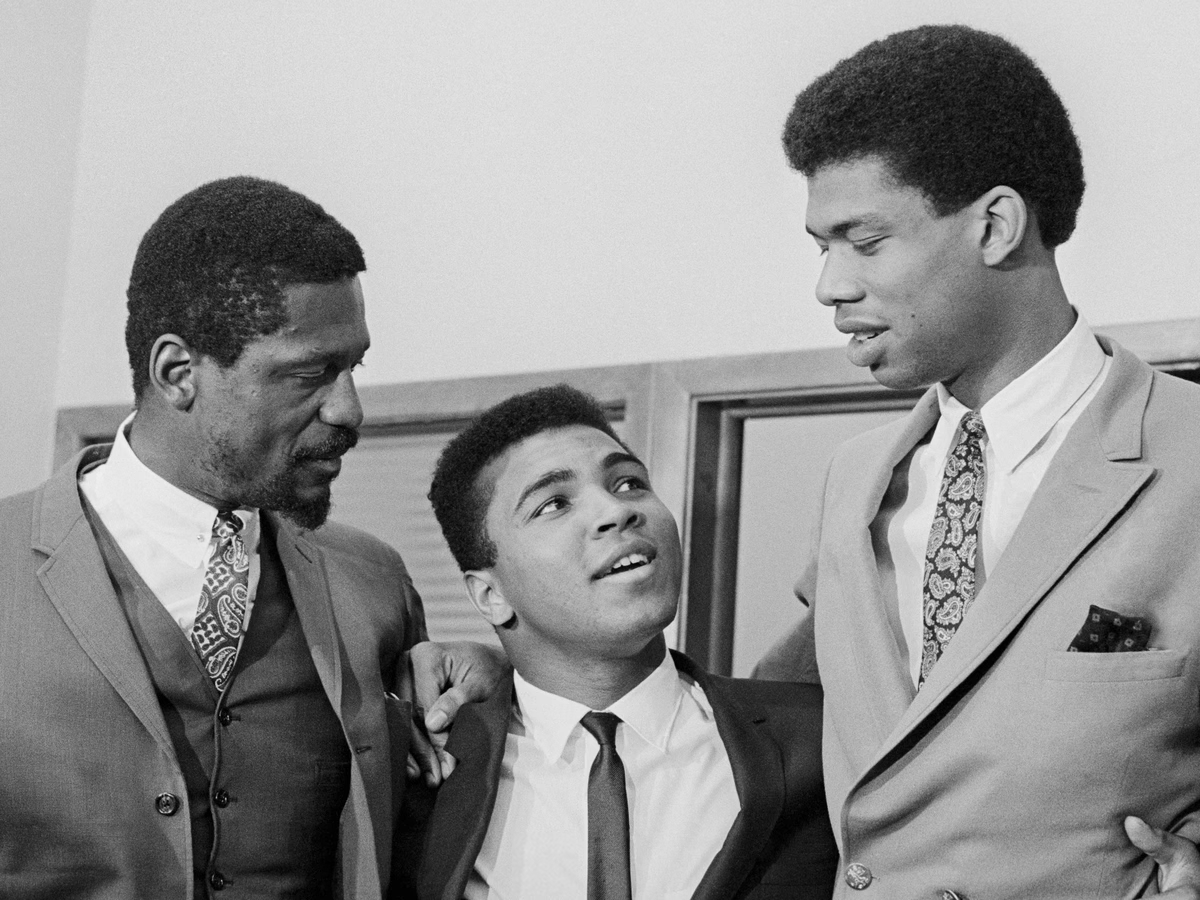 Bill Russell, Ali et Abdul-Jabbar