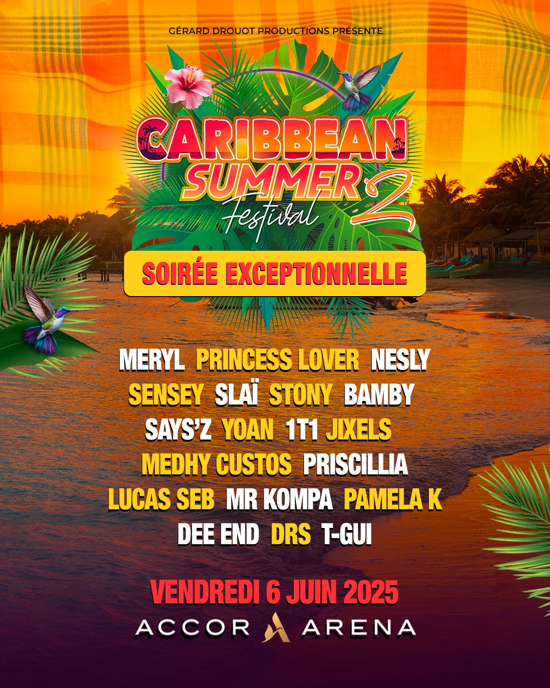 GAGNEZ VOS PLACES POUR LE CARIBBEAN SUMMER FESTIVAL À L'ACCOR ARENA