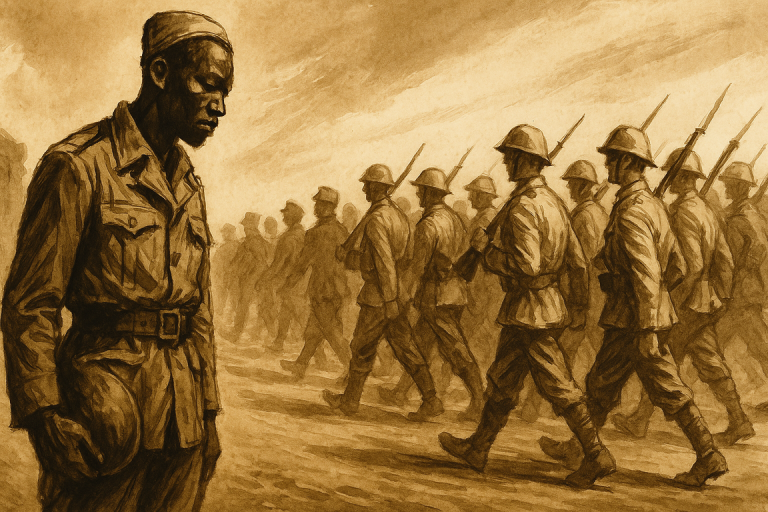 Le blanchiment des troupes coloniales