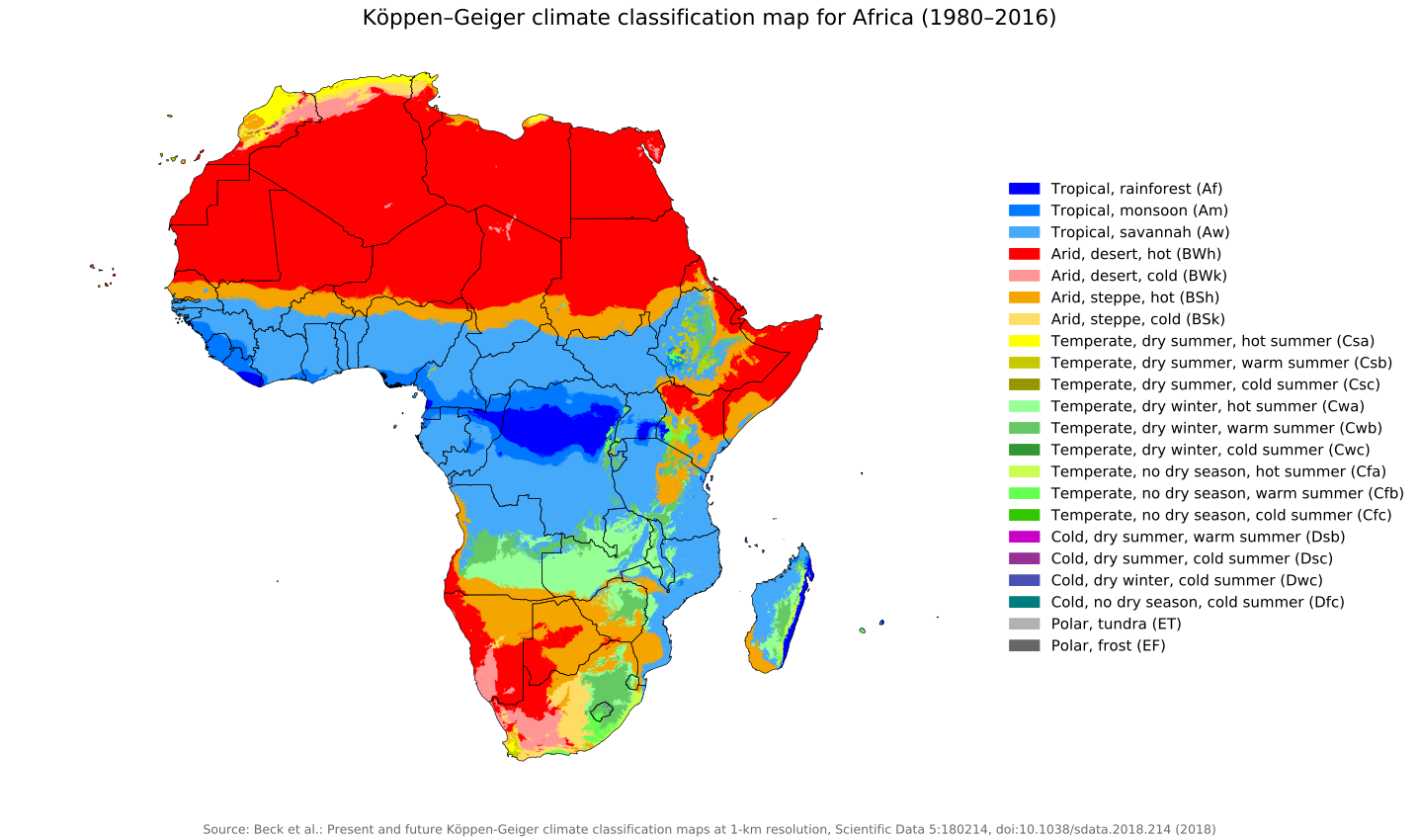 Pourquoi la géographie empêche l’Afrique de se développer
