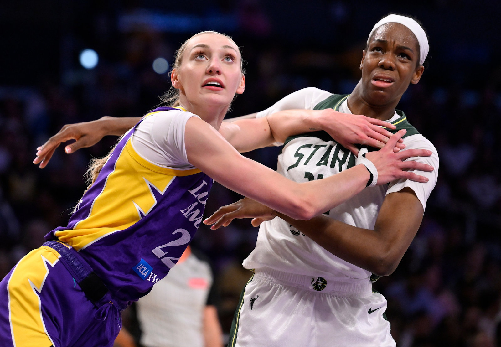 Brink et Malonga - Seattle Storm vs LA Sparks