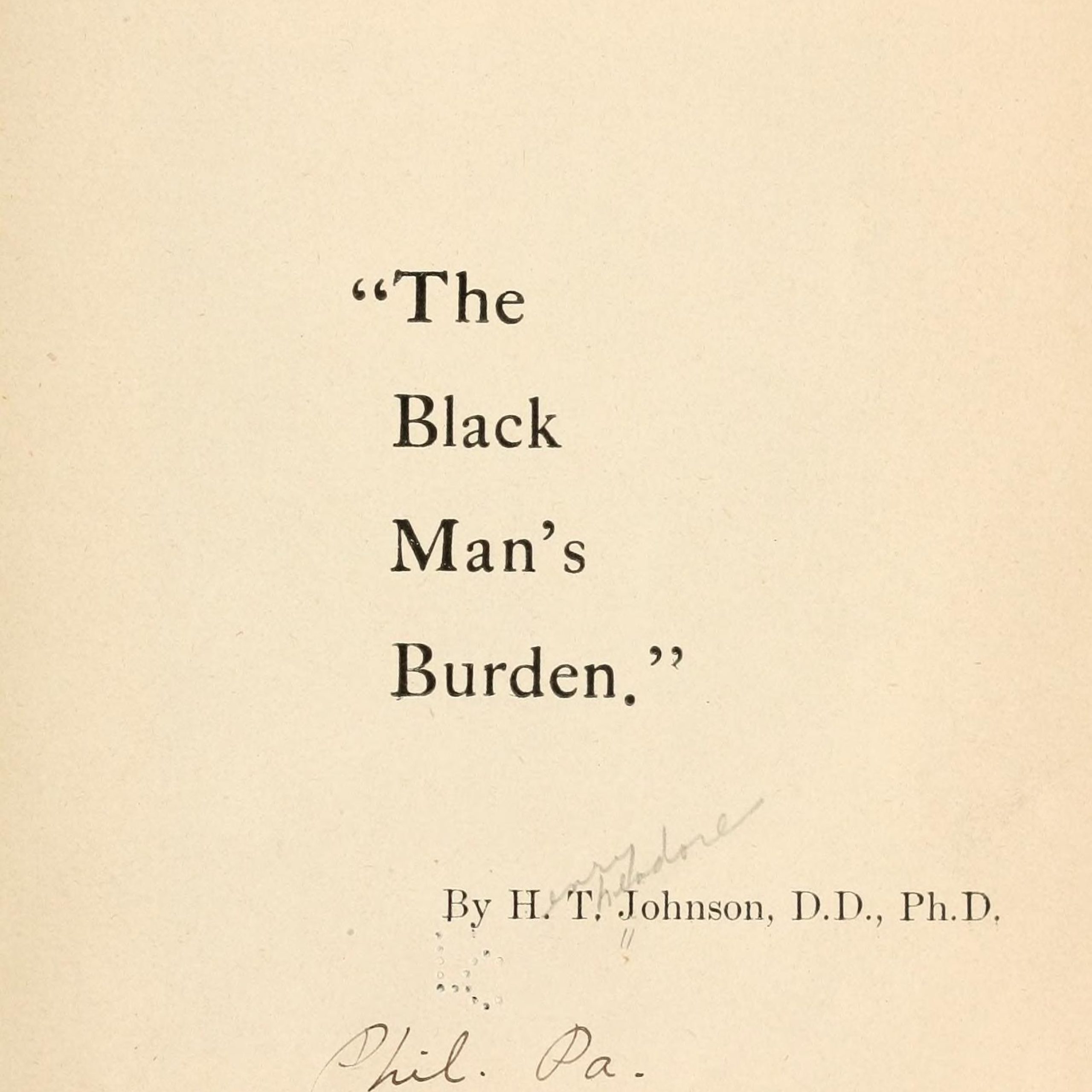 The White Man’s Burden : quand un poème justifiait l’impérialisme