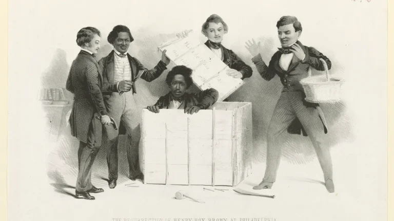 Henry Box Brown: le voyage incroyable d’un esclave vers la liberté
