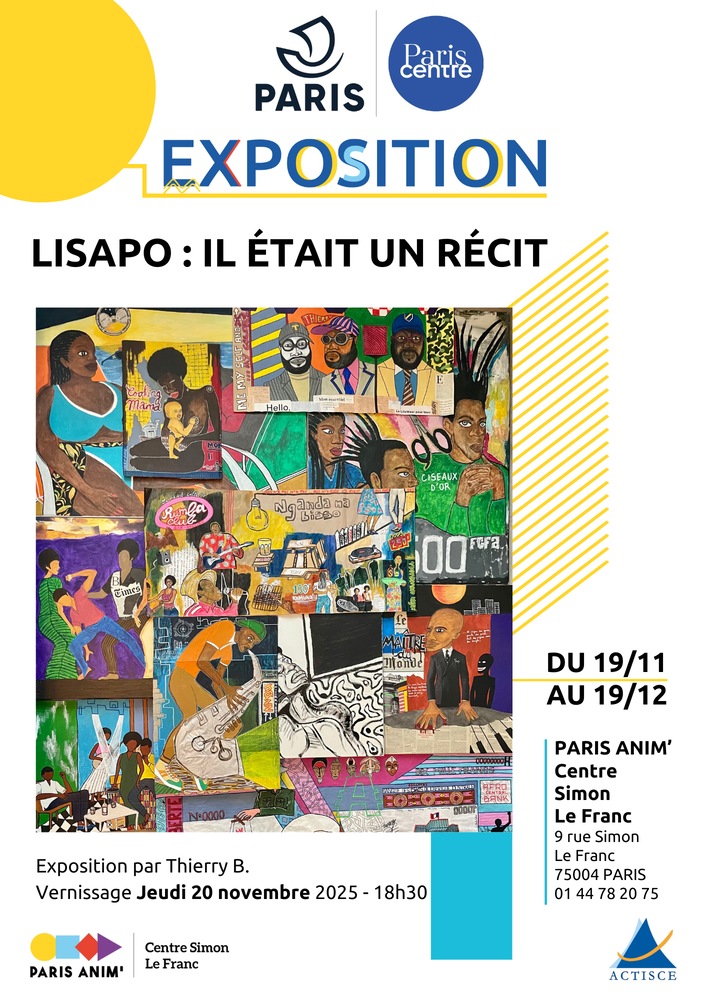 Thierry B. – Lisapo : quand la peinture devient récit