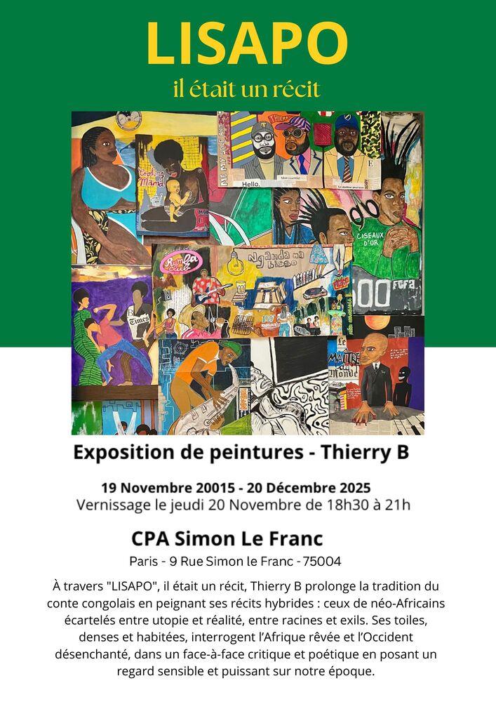 Thierry B. – Lisapo : quand la peinture devient récit