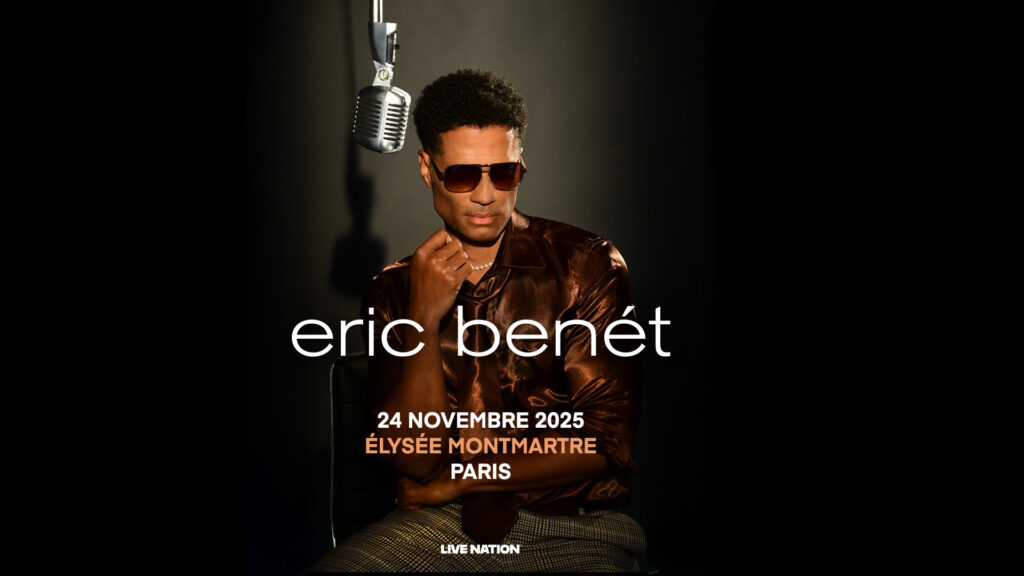 Eric Benét : la soul authentique revient à Paris