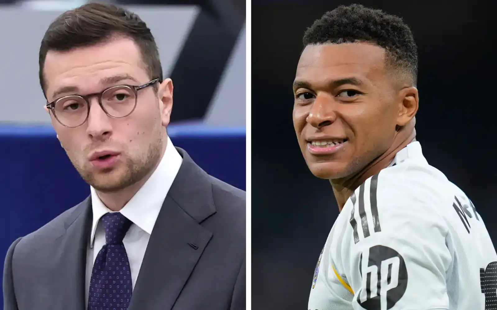 Kylian Mbappé et Jordan Bardella