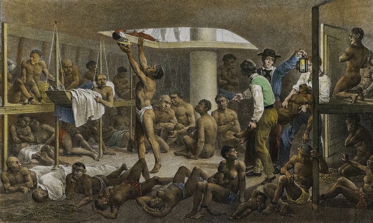 Comment était organisée la traite atlantique vers les Antilles françaises ?