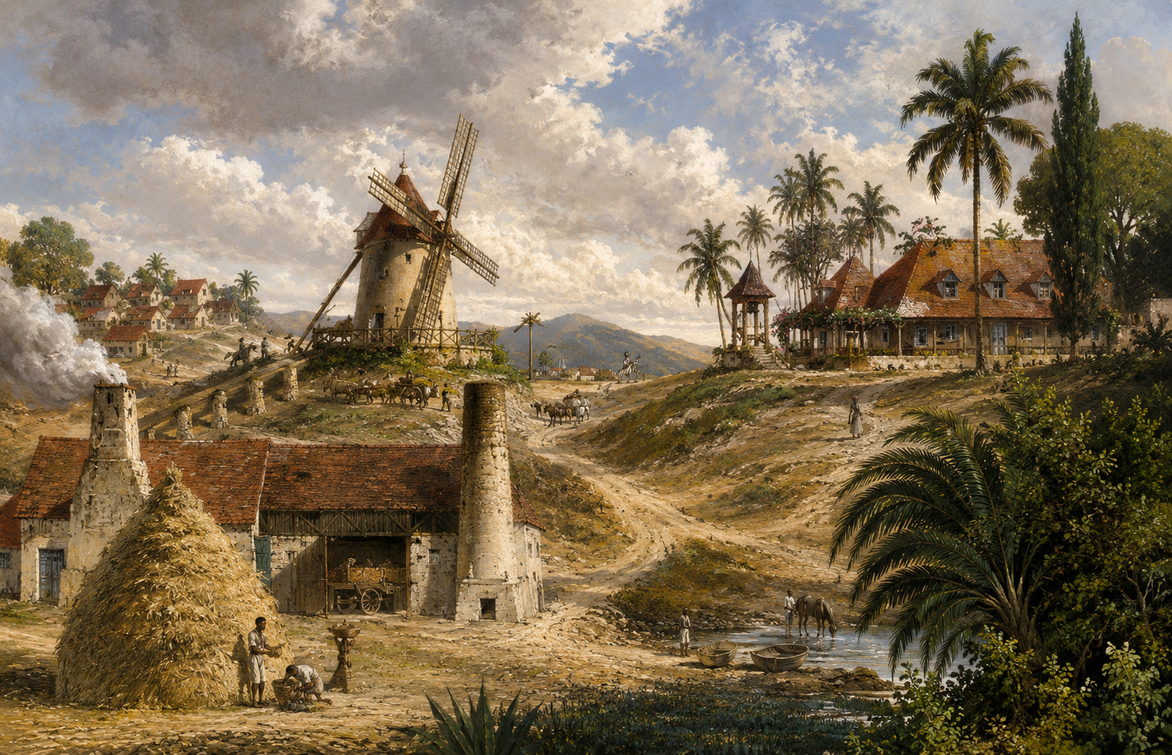 Comment était organisée la traite atlantique vers les Antilles françaises ?